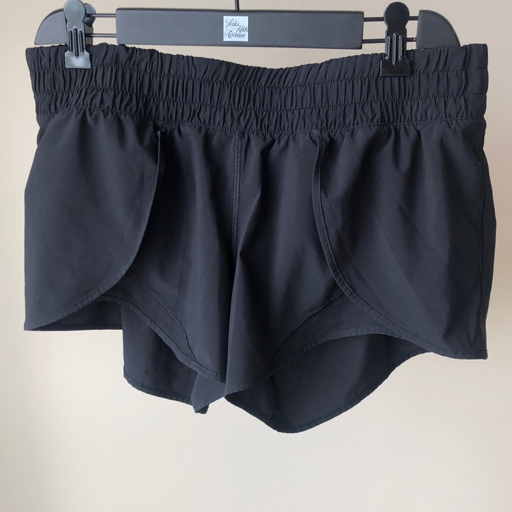 Size 8 lulu shorts with mesh front. Like New!